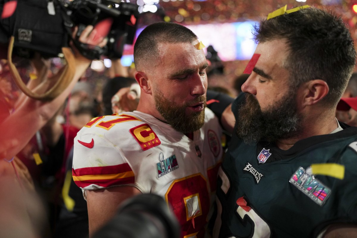 Travis Kelce Jason Kelce