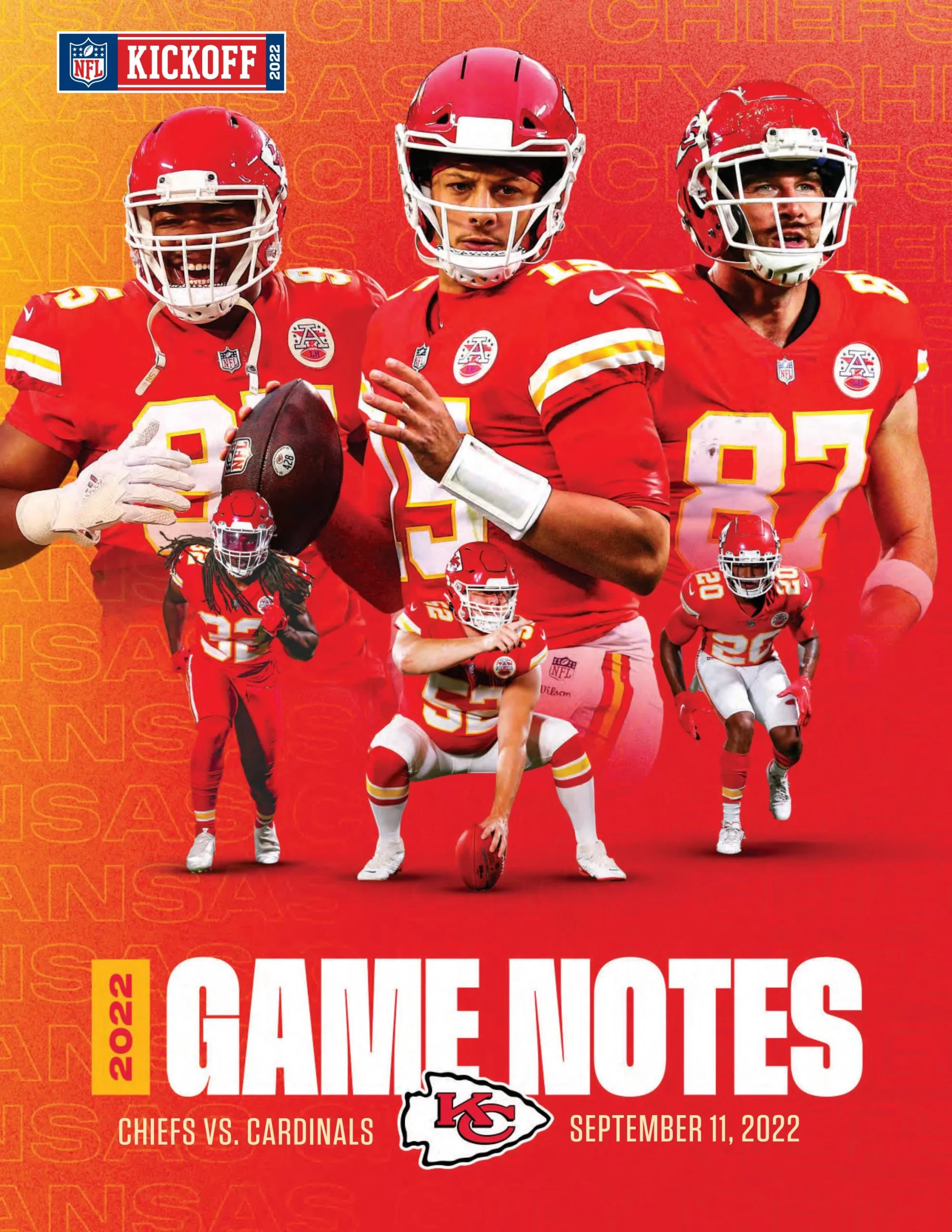 Regular Season Game 1 - Chiefs at Cardinals (9-11-22) by Kansas City Chiefs - Issuu