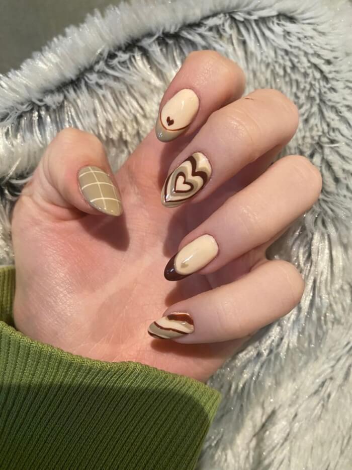 22 Cute Brown Nails That Would Be Perfect For All Seasons - 137