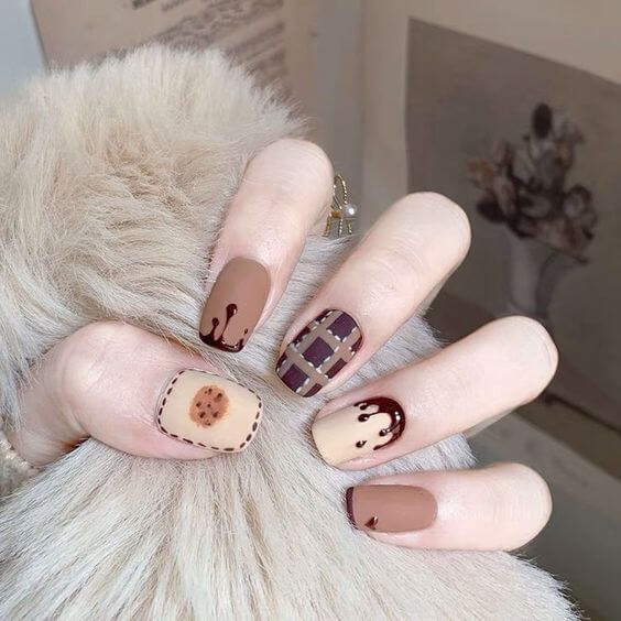 22 Cute Brown Nails That Would Be Perfect For All Seasons - 115