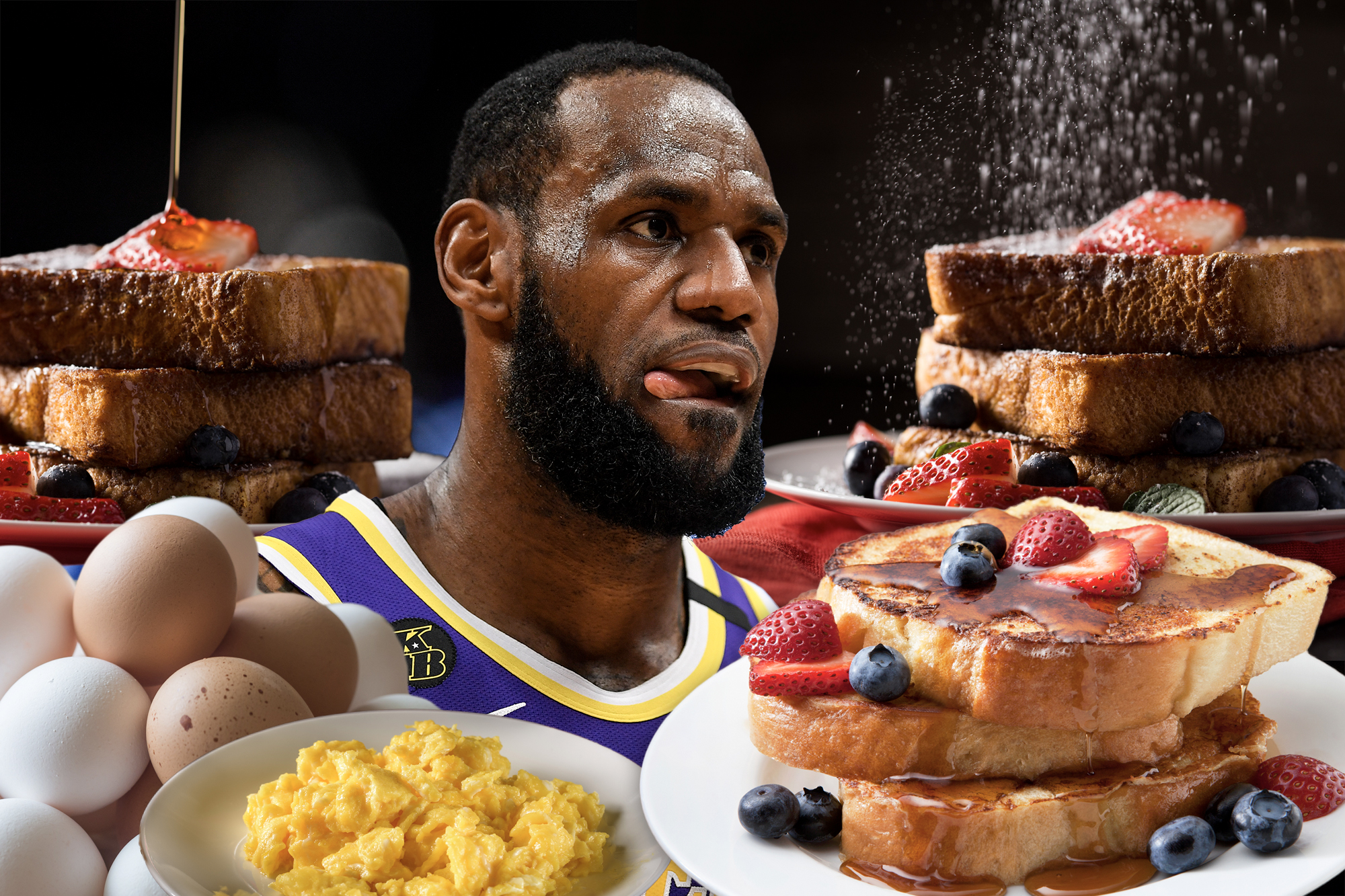 Tristan Thompson reveals LeBron James' carb-filled diet