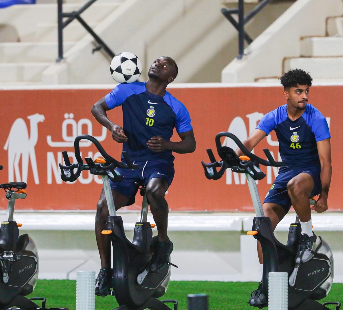 cristiano ronaldo is preparing for the match in afc champions league image 6