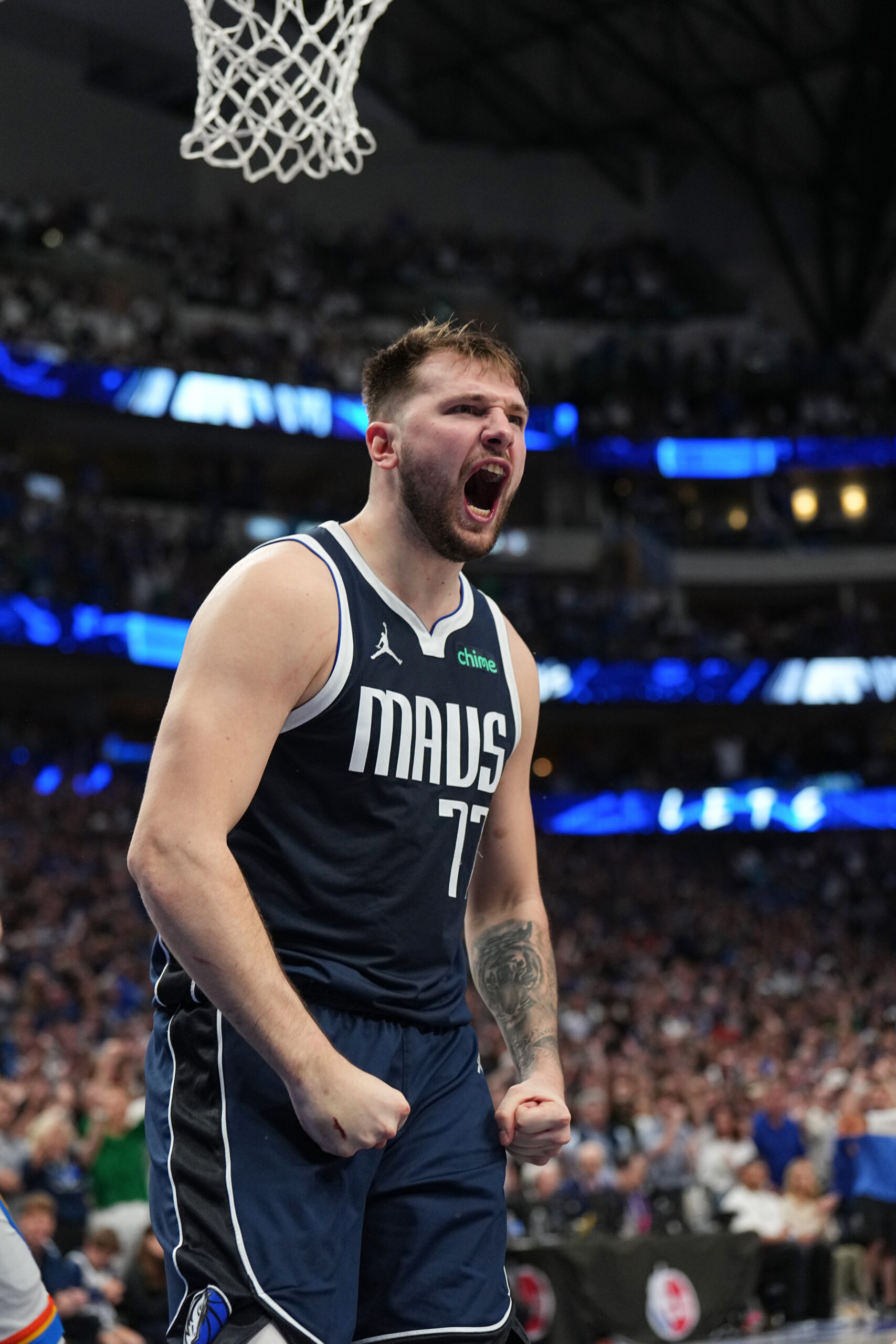 Doncic led the Mavericks to a Game 3 victory on Saturday