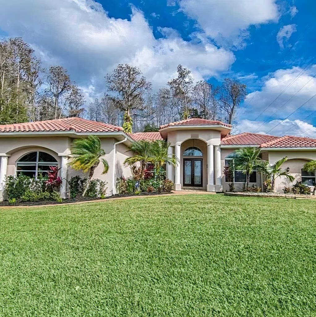 Front View of Ray-Ray McCloud's Lutz Home