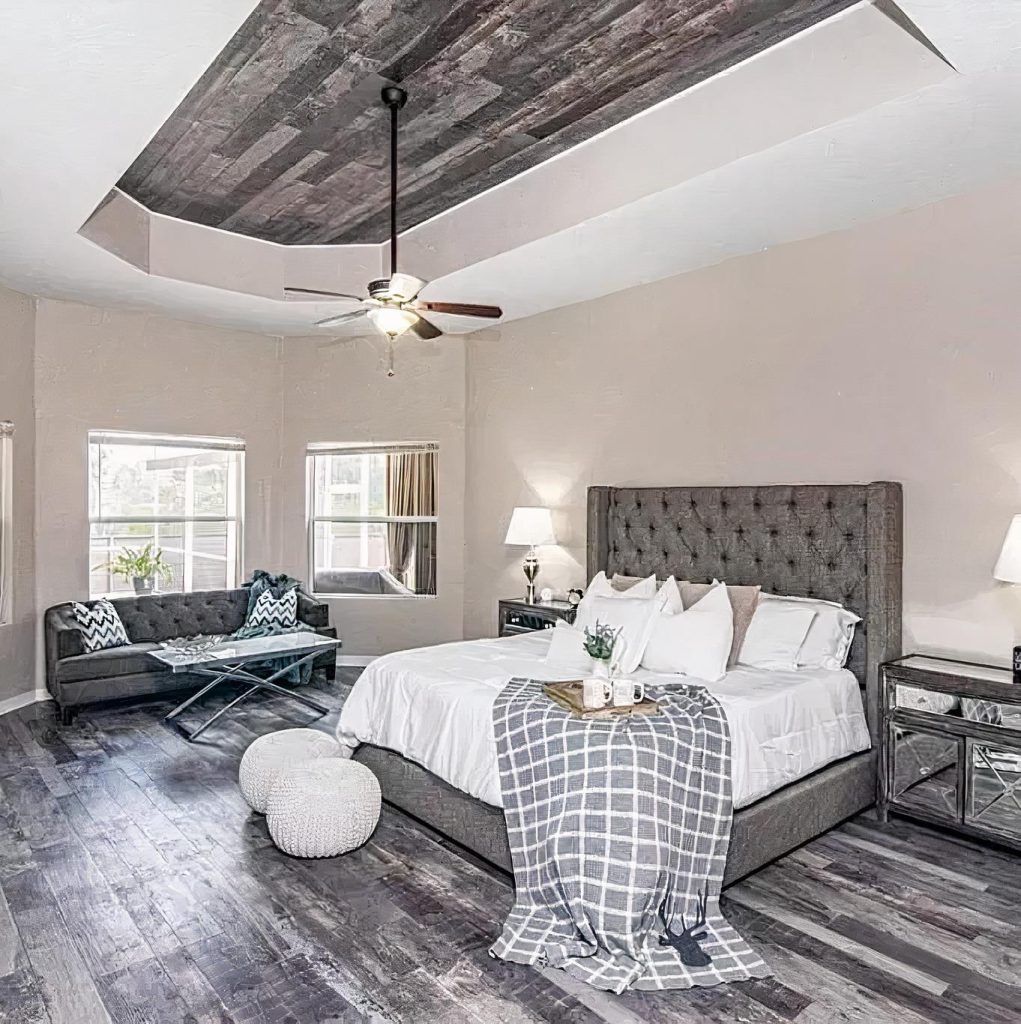 Bedroom in Ray-Ray McCloud's Lutz Home