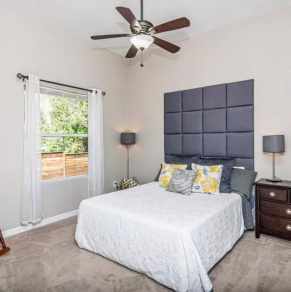 Bedroom in Ray-Ray McCloud's Lutz Home