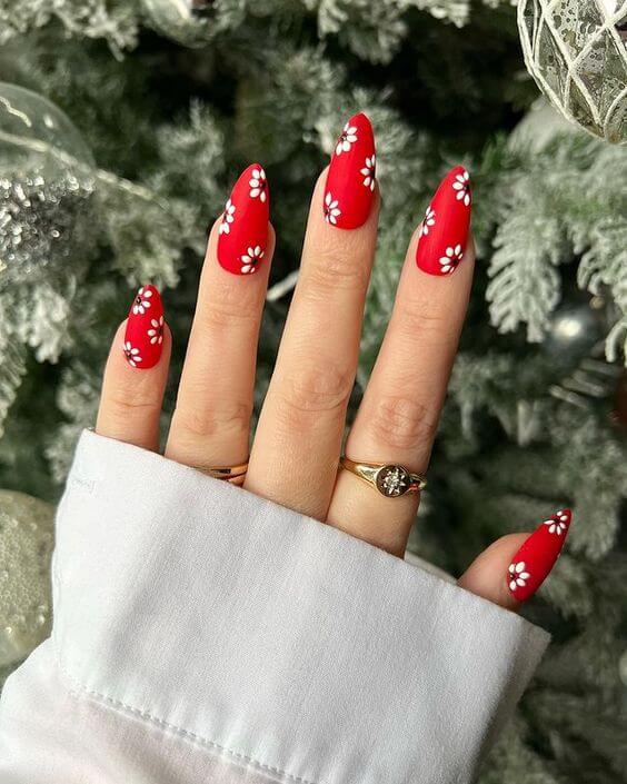 33 Red Prom Nails To Make You The Center Of Attention - 203