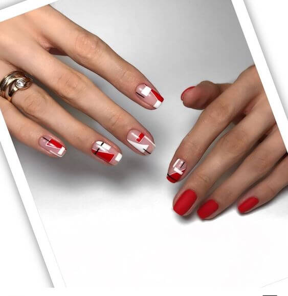 33 Red Prom Nails To Make You The Center Of Attention - 229