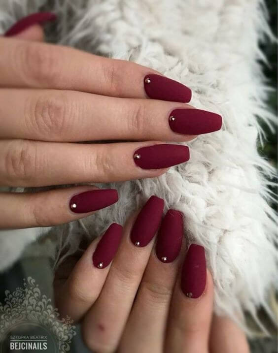 33 Red Prom Nails To Make You The Center Of Attention - 207