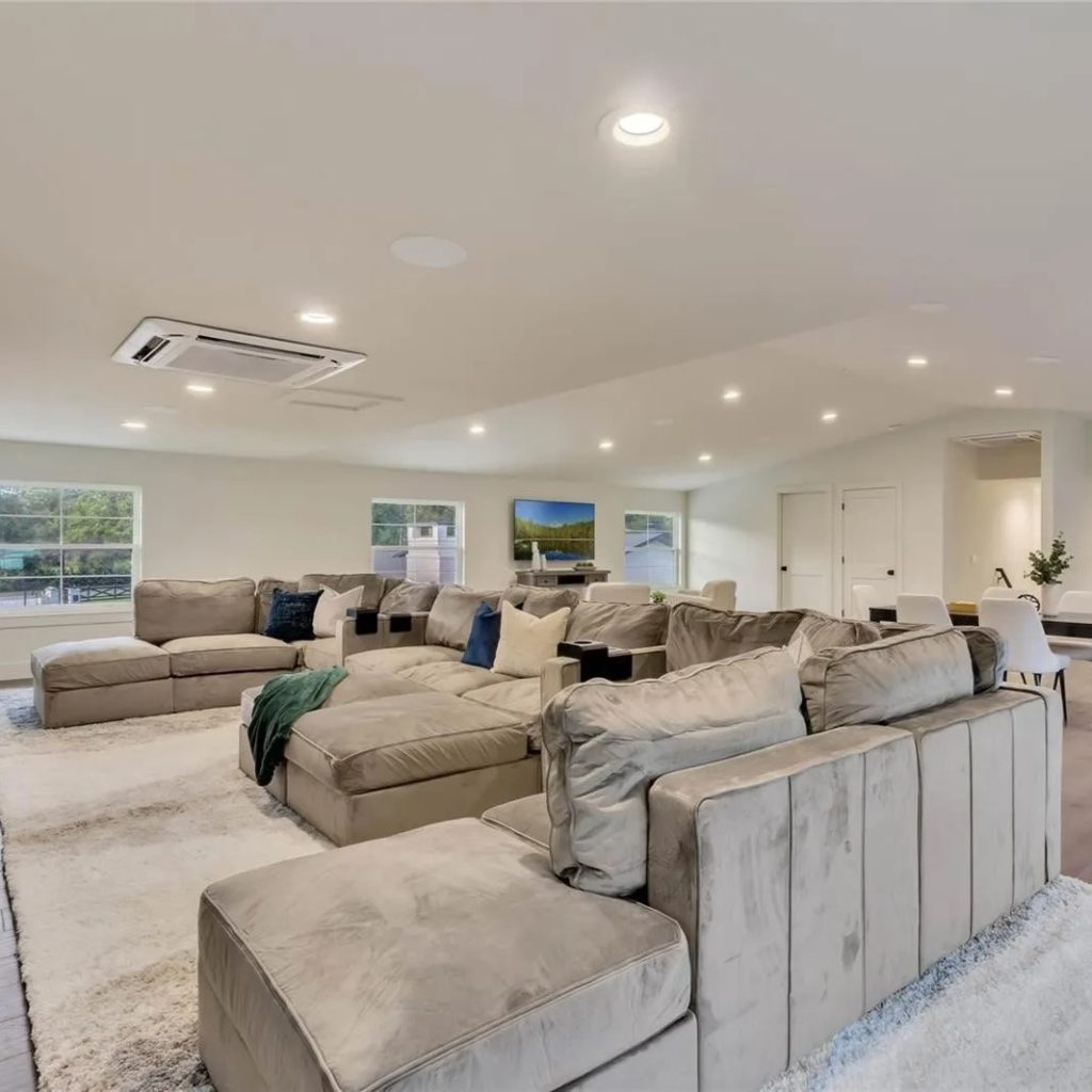 Living Room in Matthew Judon's Florida Home