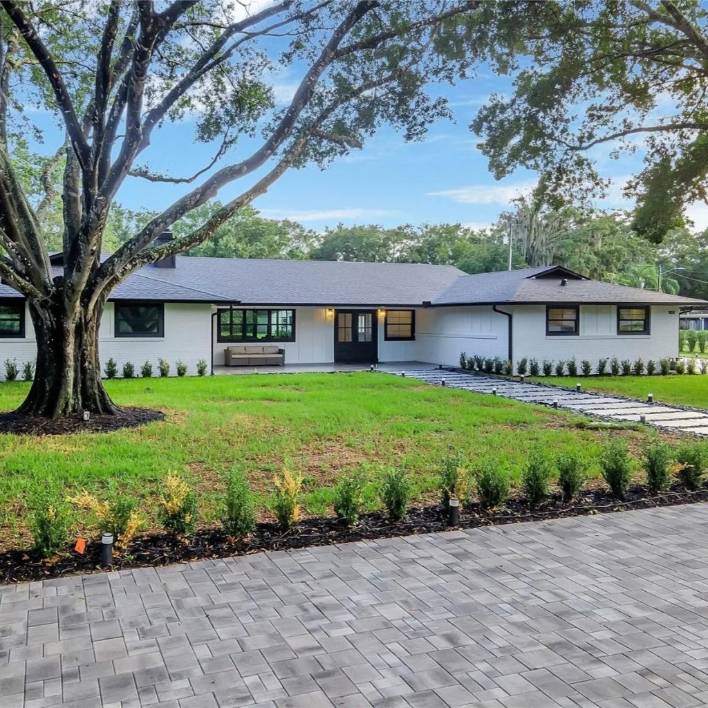 Backyard of Matthew Judon's Florida Home