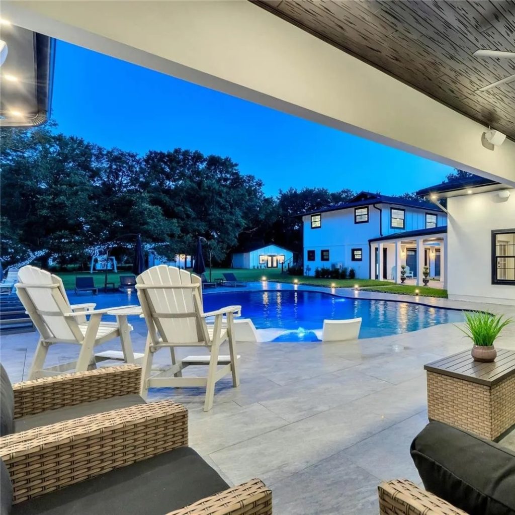 Pool in Matthew Judon's Florida Home