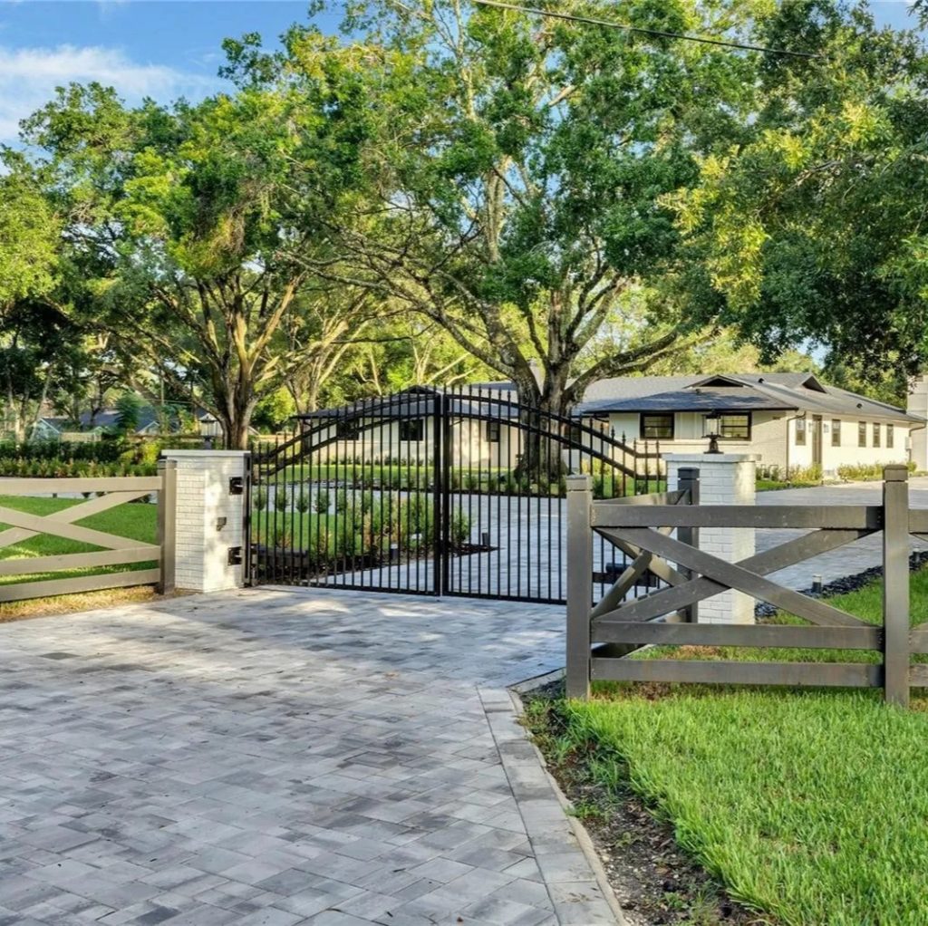 Gate in Matthew Judon's Florida Home