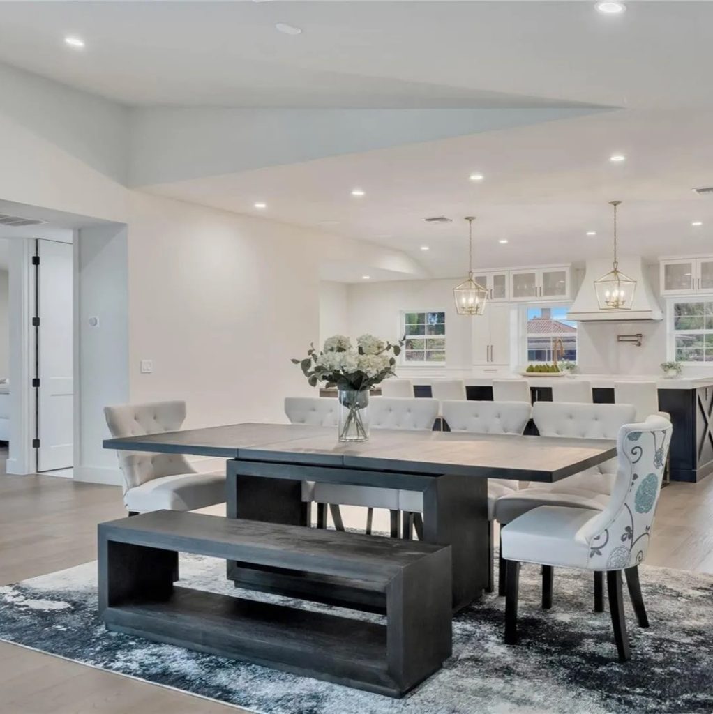 Dining Area in Matthew Judon's Florida Home