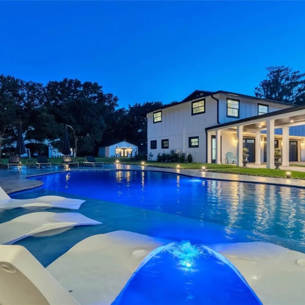 Pool in Matthew Judon's Florida Home