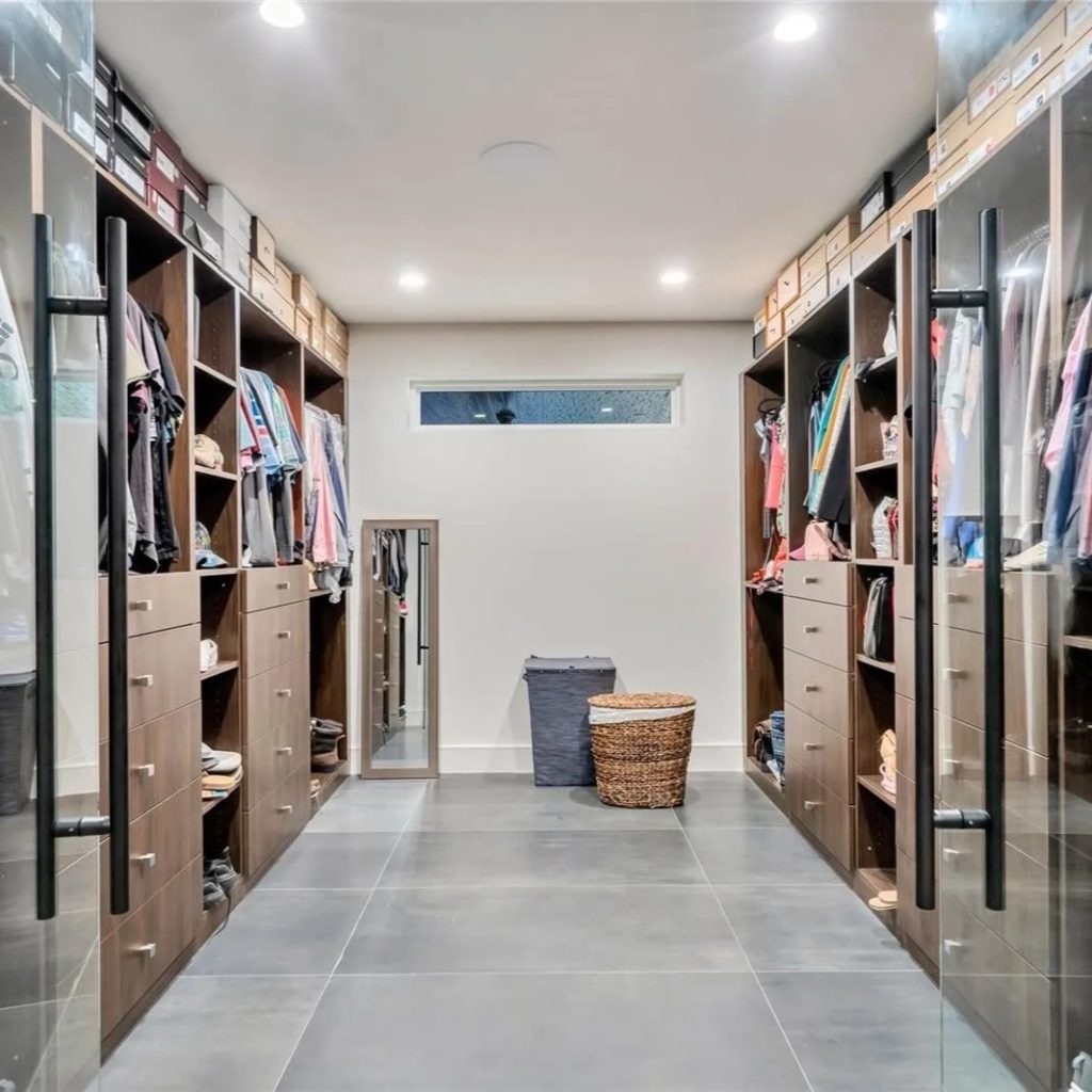 Closet in Matthew Judon's Florida Home