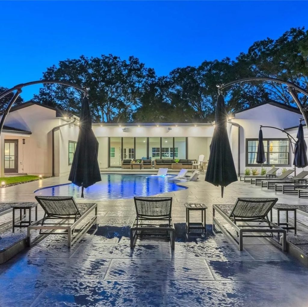 Pool in Matthew Judon's Florida Home