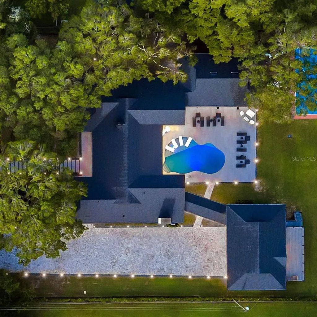 Bird's Eye View of Matthew Judon's Florida Home