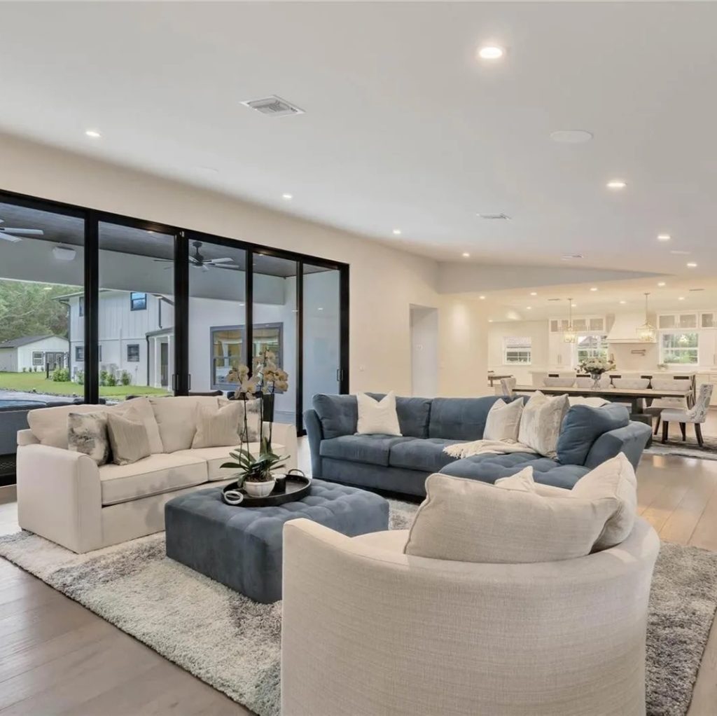 Living Area in Matthew Judon's Florida Home