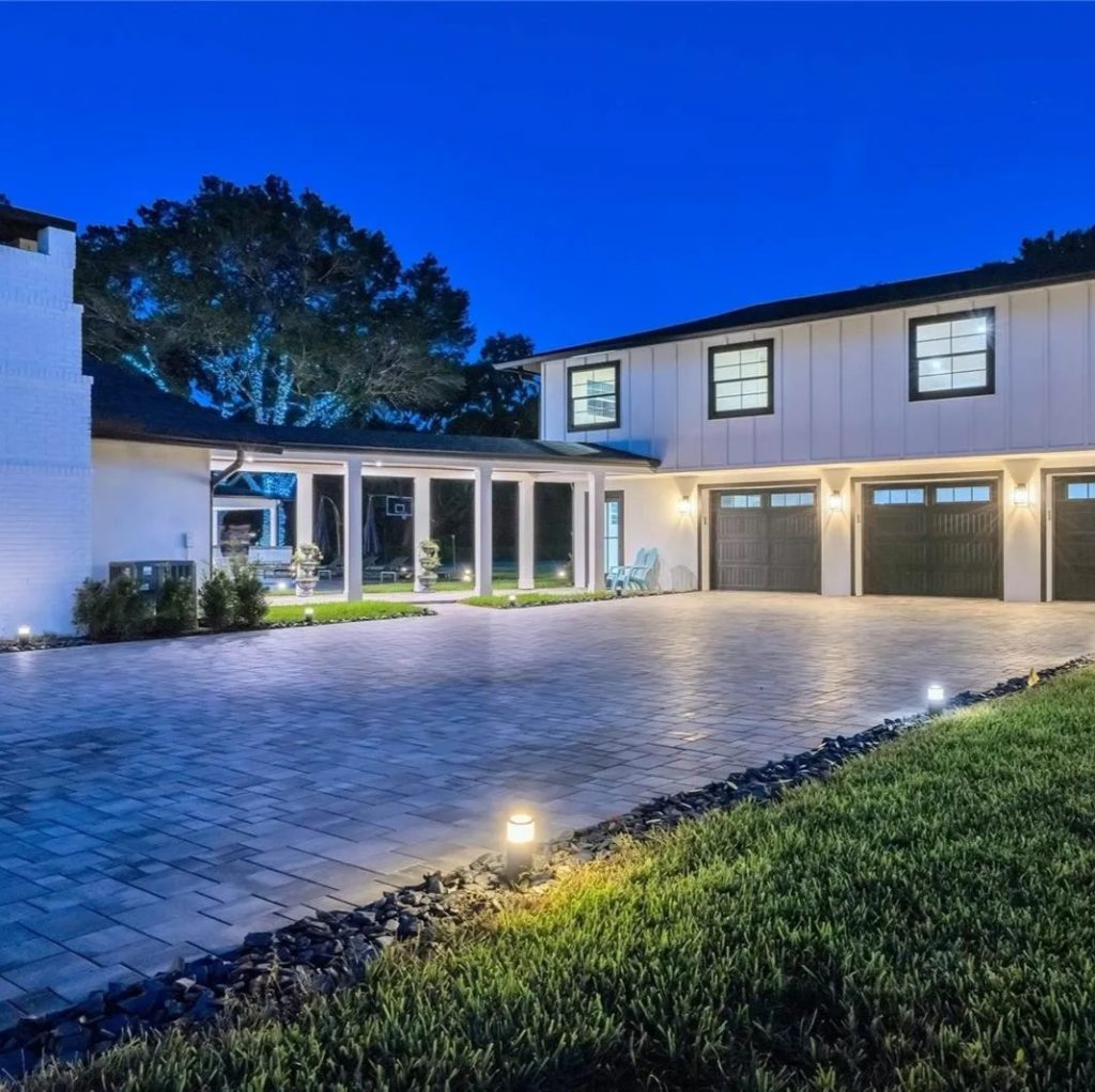 Garage in Matthew Judon's Florida Home