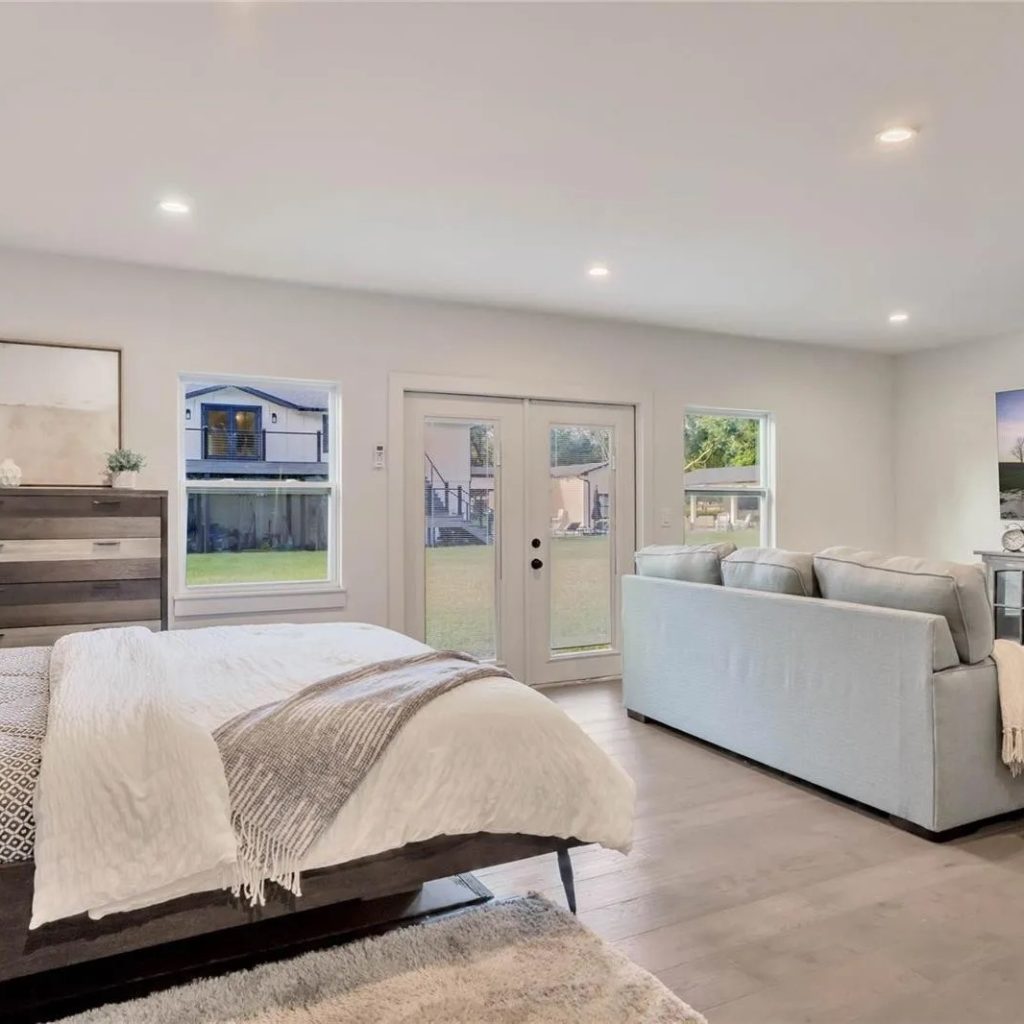 Bedroom in Matthew Judon's Florida Home