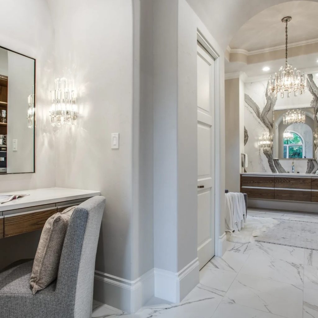 Vanity Area in DeMarcus Ware's Texas Home