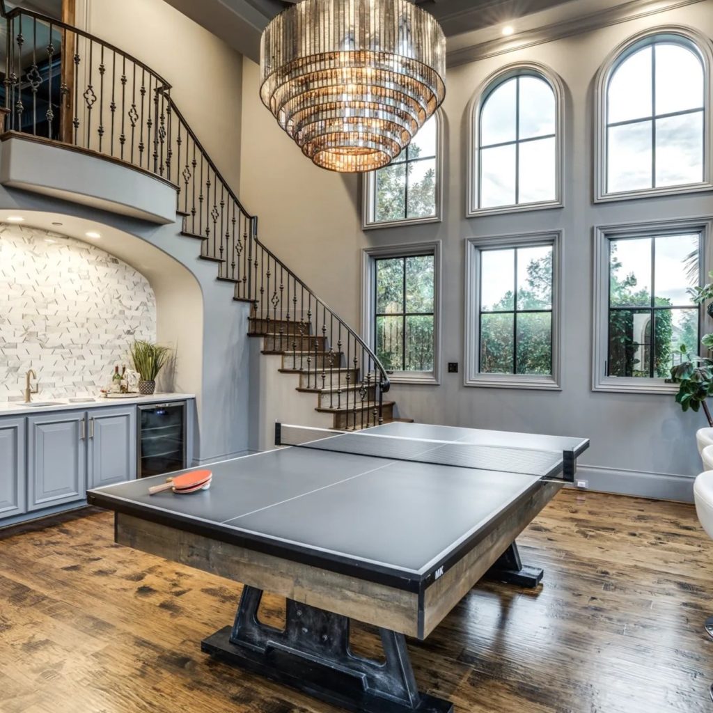 Game Room in DeMarcus Ware's Texas Home