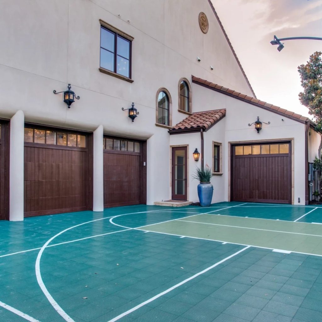 Garage Area in DeMarcus Ware's Texas Home