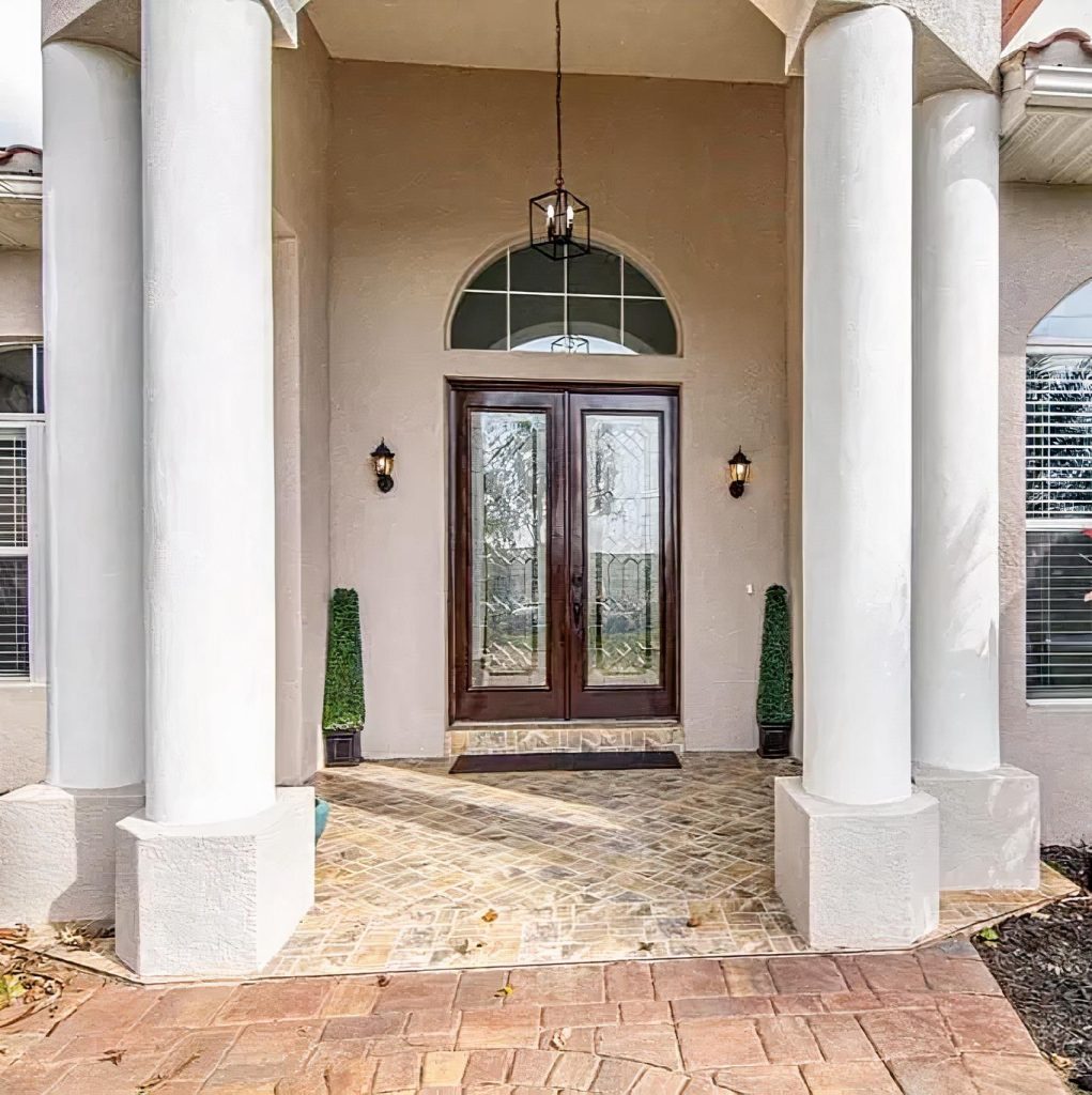 Entryway of Ray-Ray McCloud's Lutz Home