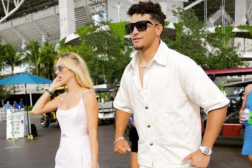 Patrick and Brittany Mahomes become envy of exclusive Miami Grand Prix walking around like they own the place | Marca