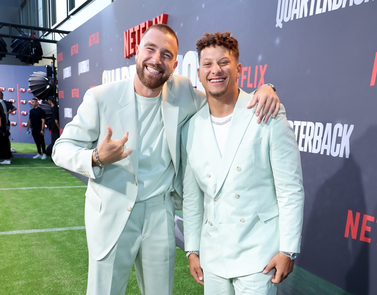 Patrick Mahomes Can't Keep Up With Travis Kelce At Parties Now That He's A Dad