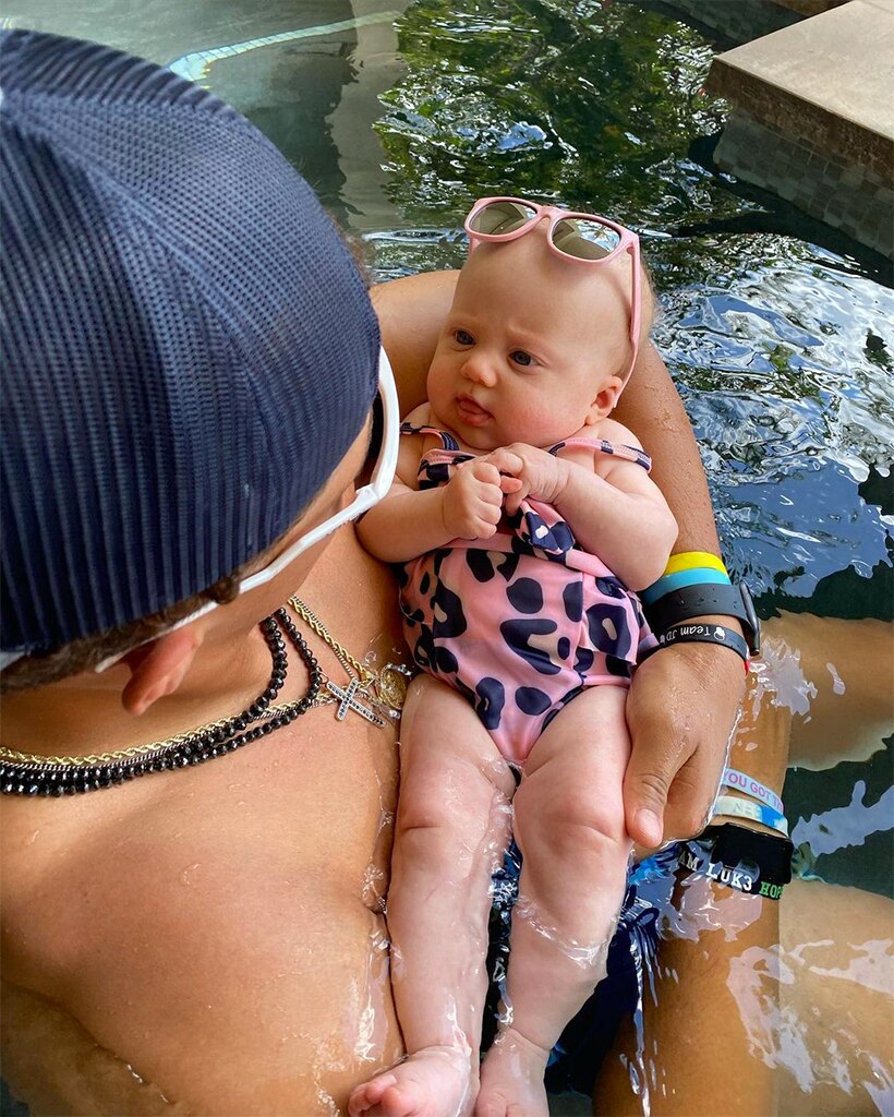 Patrick Mahomes, Daughter, Baby, Sterling, Brittany Matthews, Father's Day 2021, Instagram